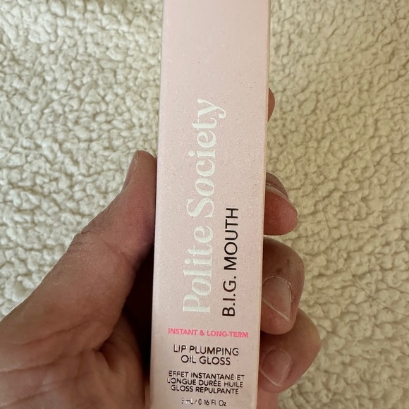 Polite Society
B.I.G. Mouth Lip Plumping Oil Gloss NIB LOUD AND PROUD - Picture 6 of 8